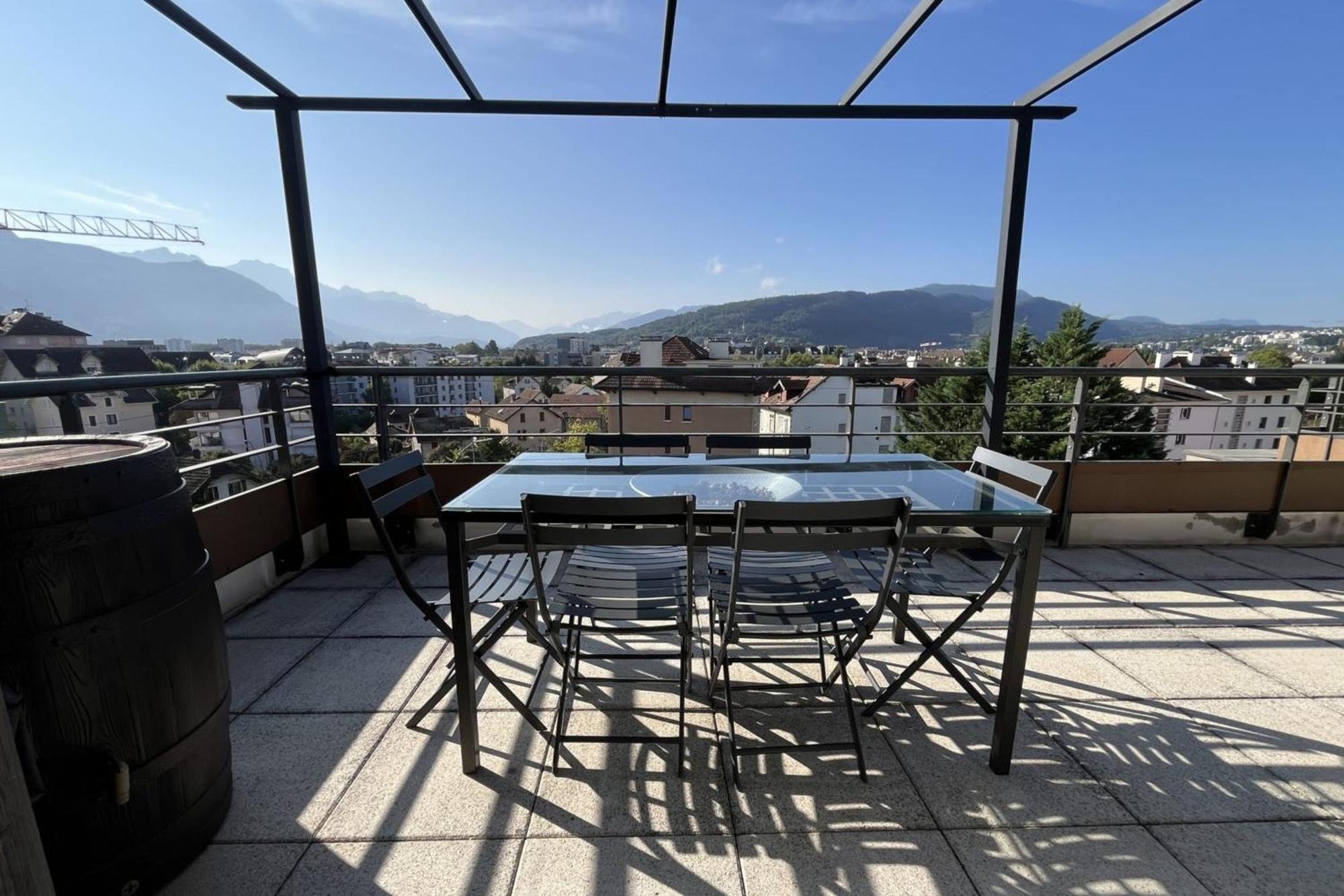 Penthouse Flat South-Facing Terrace - Welkeys Apartment Annecy Ngoại thất bức ảnh